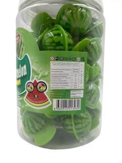 Жевательный мармелад в форме арбуза 30шт