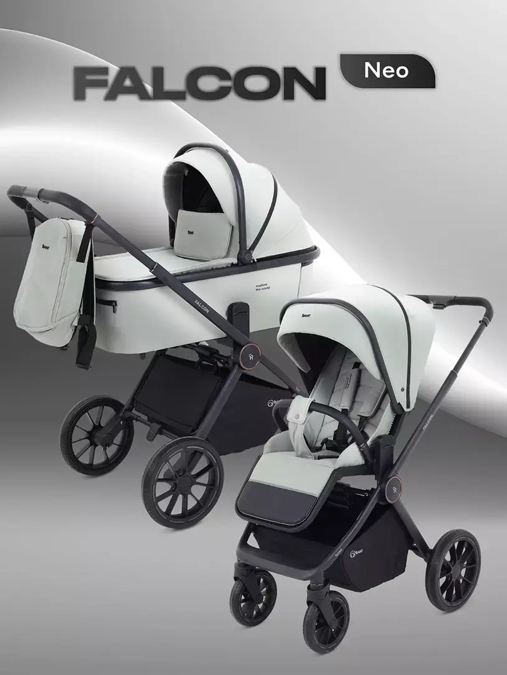 Коляска детская RANT "FALCON NEO" (2в1) RA108