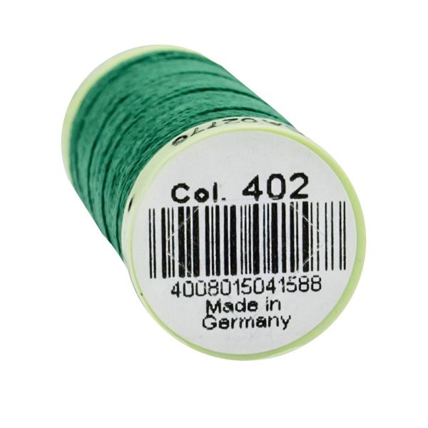 Нитки отделочные Gutermann Top Stitch 30 (30 метров), 5 кат. | 402 изумрудно-зеленый