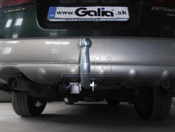 Фаркоп оцинкованный Galia S047C для Subaru Legacy Station Wagon (BE/BH) 1999-2003, Subaru Outback 4WD 1999-2003(паспорт и сертификат в комплекте)(без электрики)