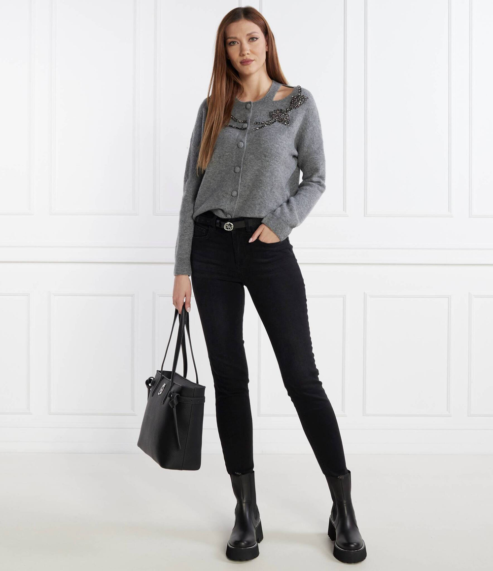 Кардиган Liu Jo - серый(MF3094 MA05O)