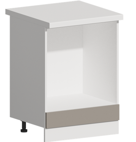 Кухня Модуль ШНД 600 Белый / Грей Софт