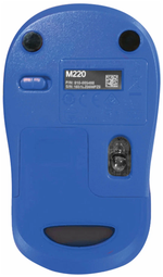 Беспроводная мышь Logitech M220 Silent, синий