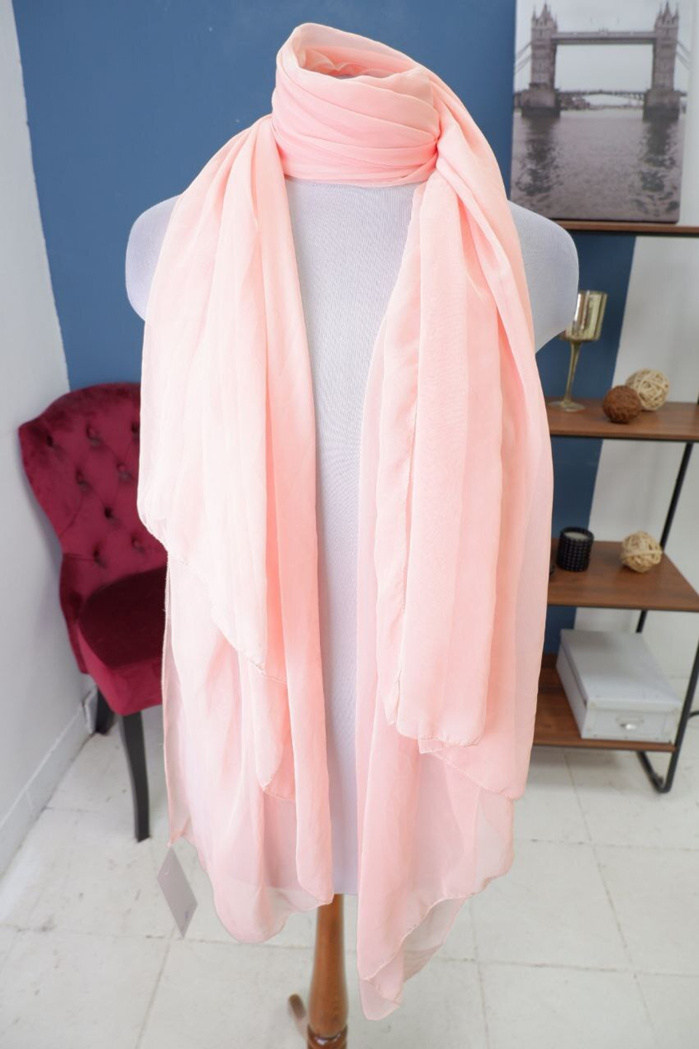 Шарф нежный