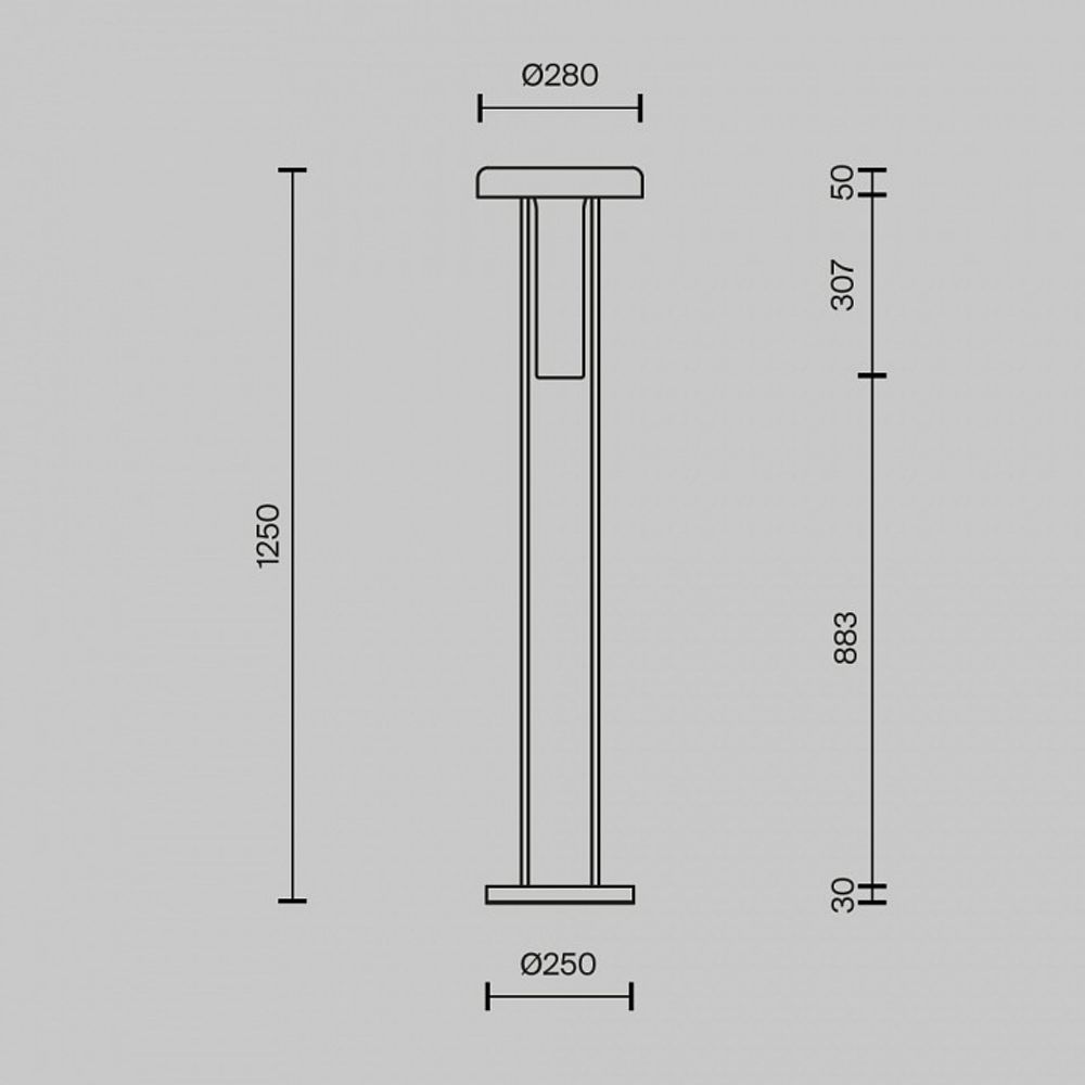 Торшер Maytoni Ikebana MOD463FL-L24B3K
