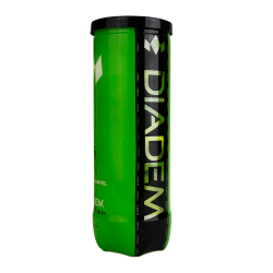 Мяч теннисный детский DIADEM Stage 1 Green Ball, BALL-CASE-GR, уп. 3 шт, фетр, зеленый