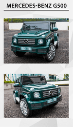 Электромобиль детский "Mercedes-Benz G500" 12V, зеленый