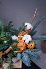 Новогодняя композиция "Глинтвейн" в размере М