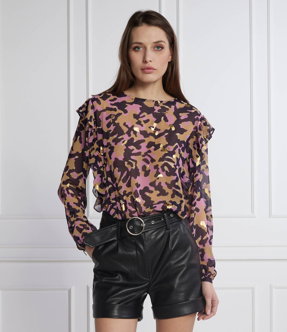 блузка c_inza BOSS BLACK - разноцветная(50483502)