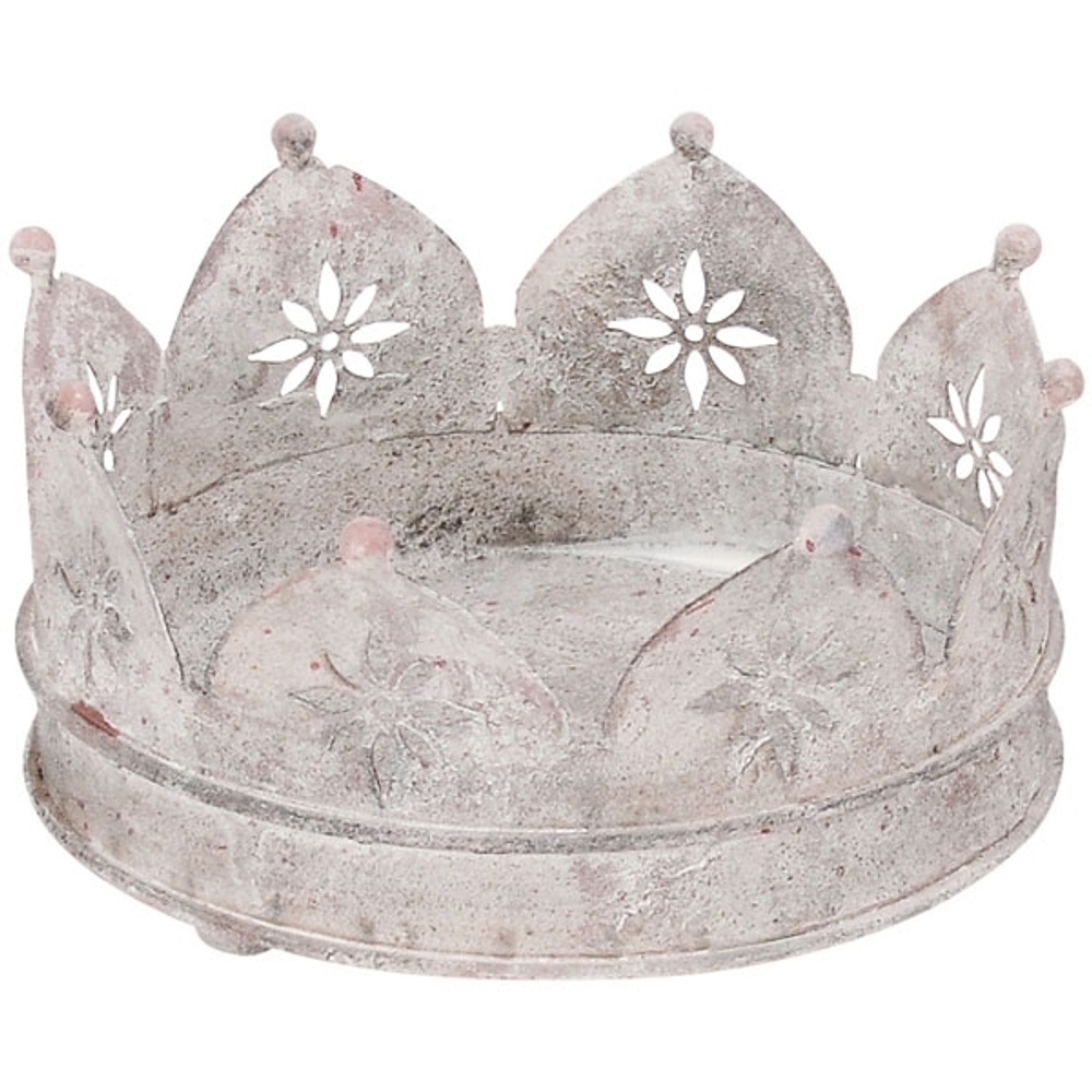 Поднос "Корона" 21,5x21,5x11см Металл