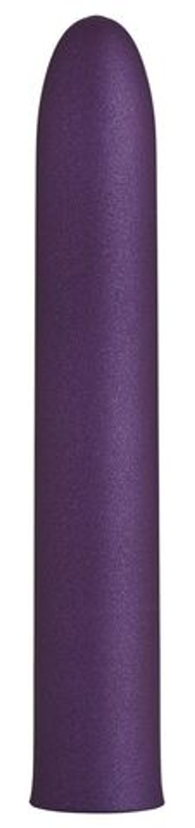 Фиолетовый гладкий вибратор Rocket Man - 14 см. (Цвет: фиолетовый)