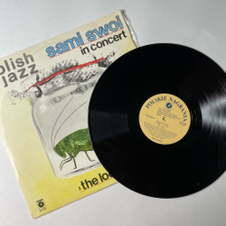 Винтажная виниловая пластинка LP Sami Swoi The Locust (Польша 1982) Польский Джаз