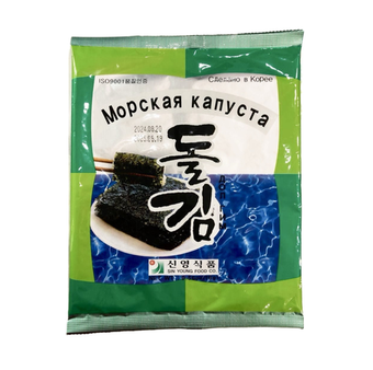 Морская капуста обжаренная Дол Гим, 16 г