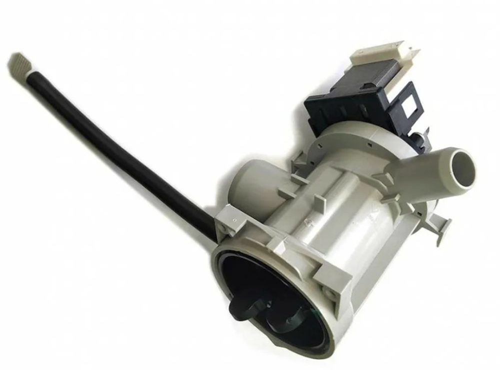 Сливной насос (помпа) для LG на 3-х винтах клеммы назад раздельно, с улиткой 5859EN1004P