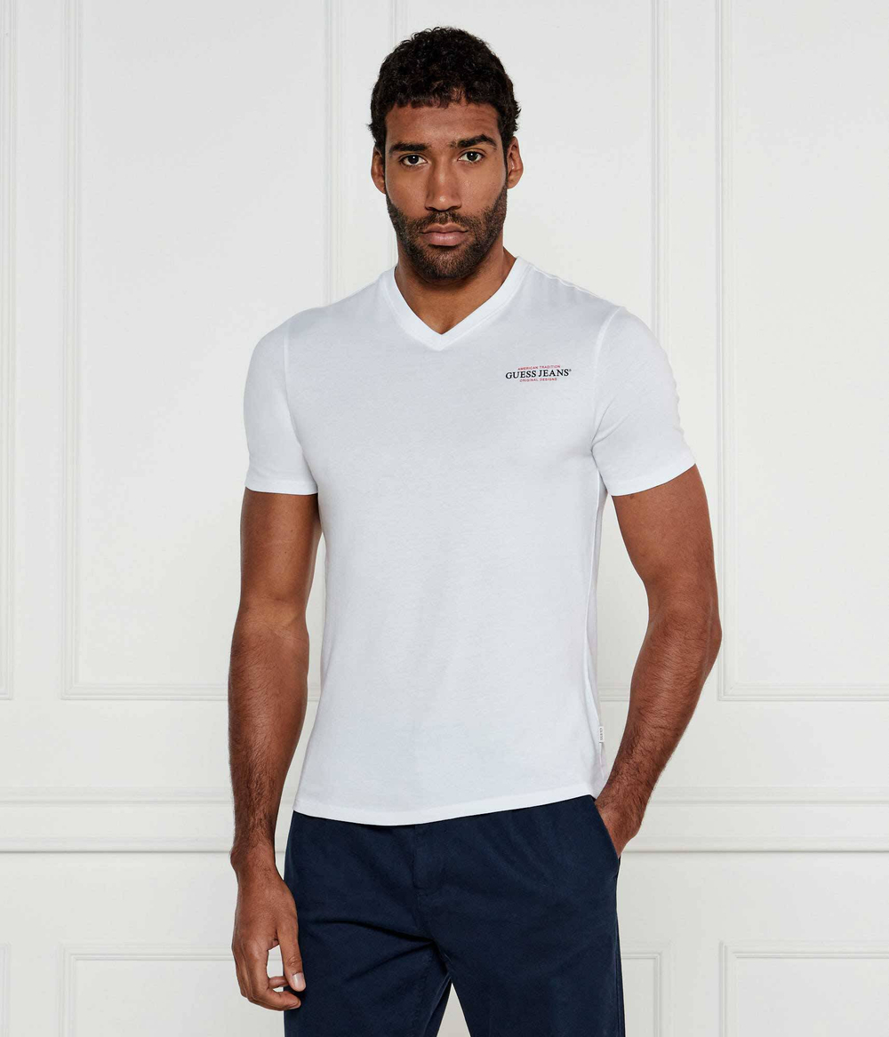 Футболка AMERICAN Guess Jeans - белый(M4YI50 K8HM0)