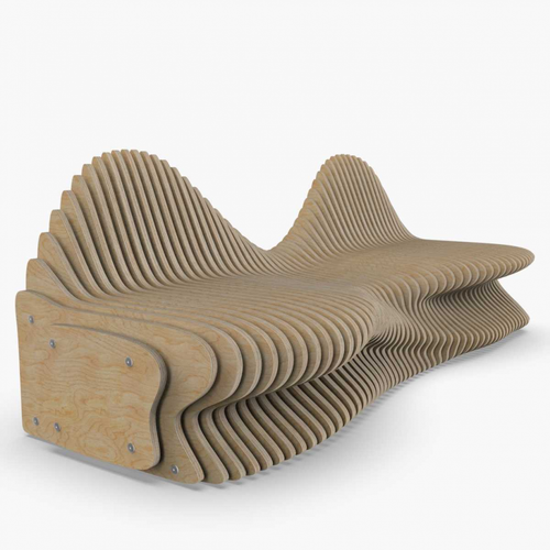 Параметрическая скамейка SKP-24