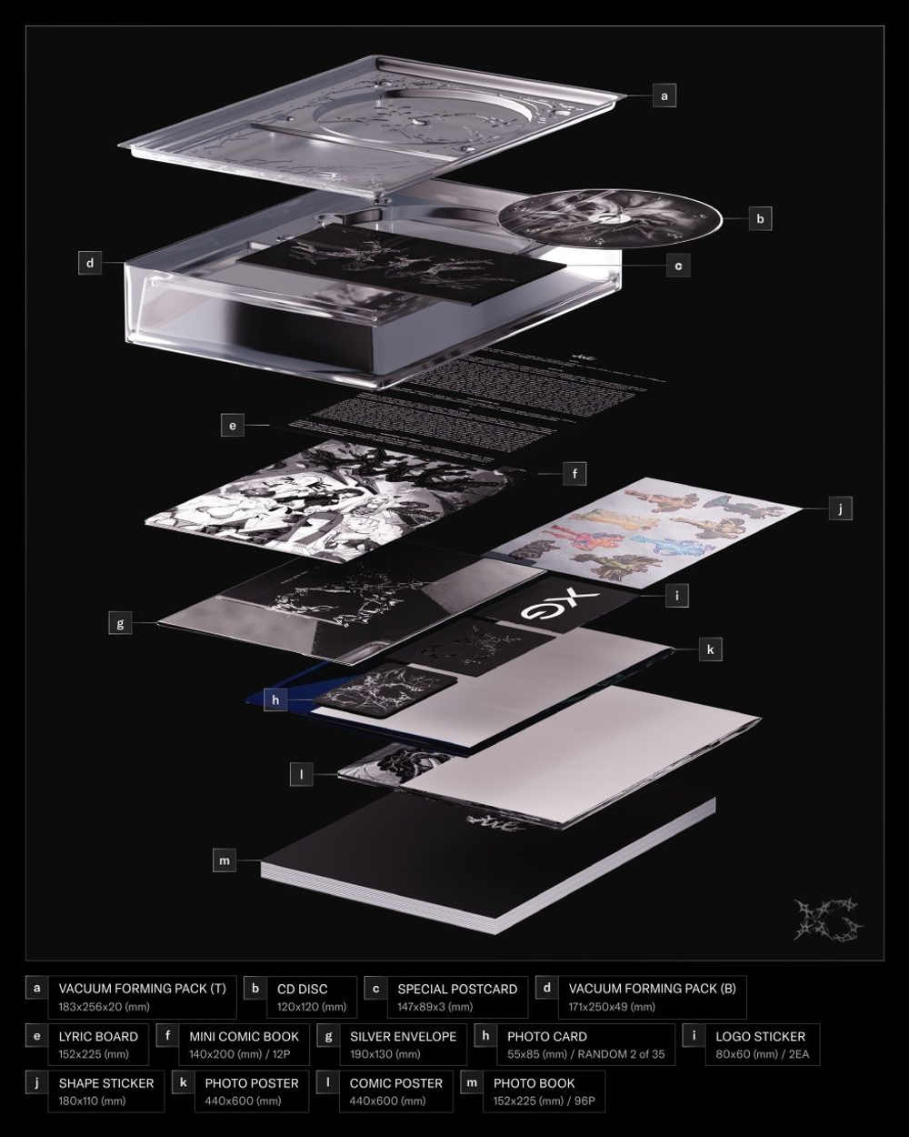 Альбом XG - AWE 2nd Mini Album XG Version