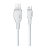 USB - Lightning Кабель Baseus Pudding | Fast Charging 2.4A - White