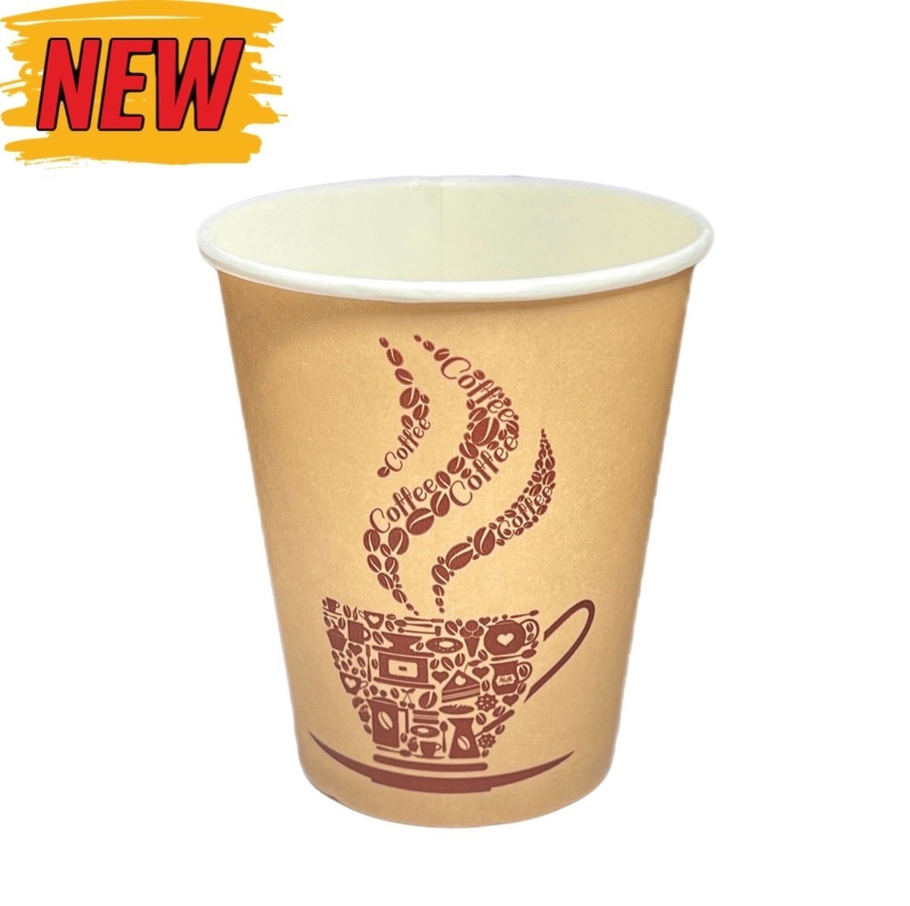 Стакан 0,25л 50шт LIFE COFFEE д-80мм 50/20/1000шт 2К