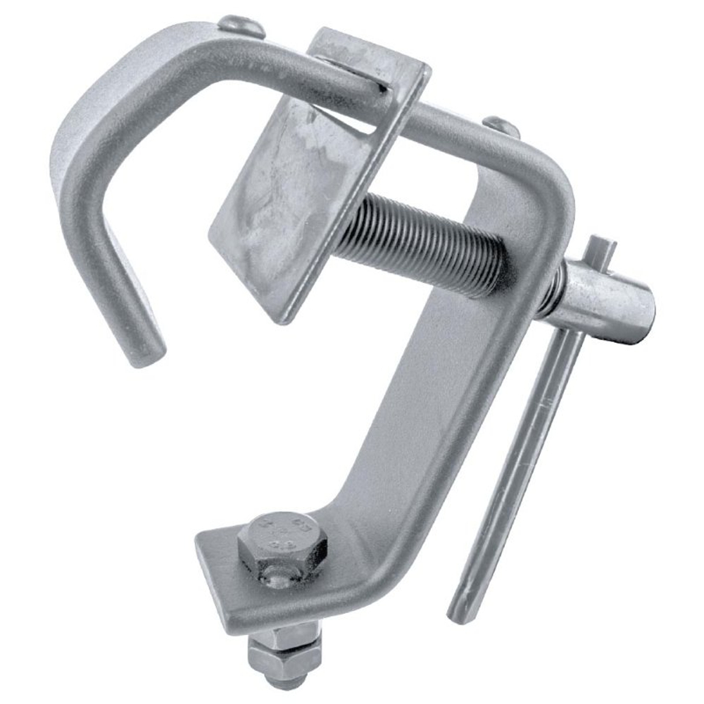 KUPO C-12 Steel clamp. Зажим-крюк с болтом М12х38 (Ø40-60 мм ↓40 кг)
