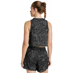 Баскетбольная женская футболка adidas Train Essentials Allover Print Workout T-shirt Grey