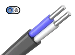 Кабель алюминиевый АВВГ-П 2х2,5, 100 метров, ГОСТ (6,4 кг)