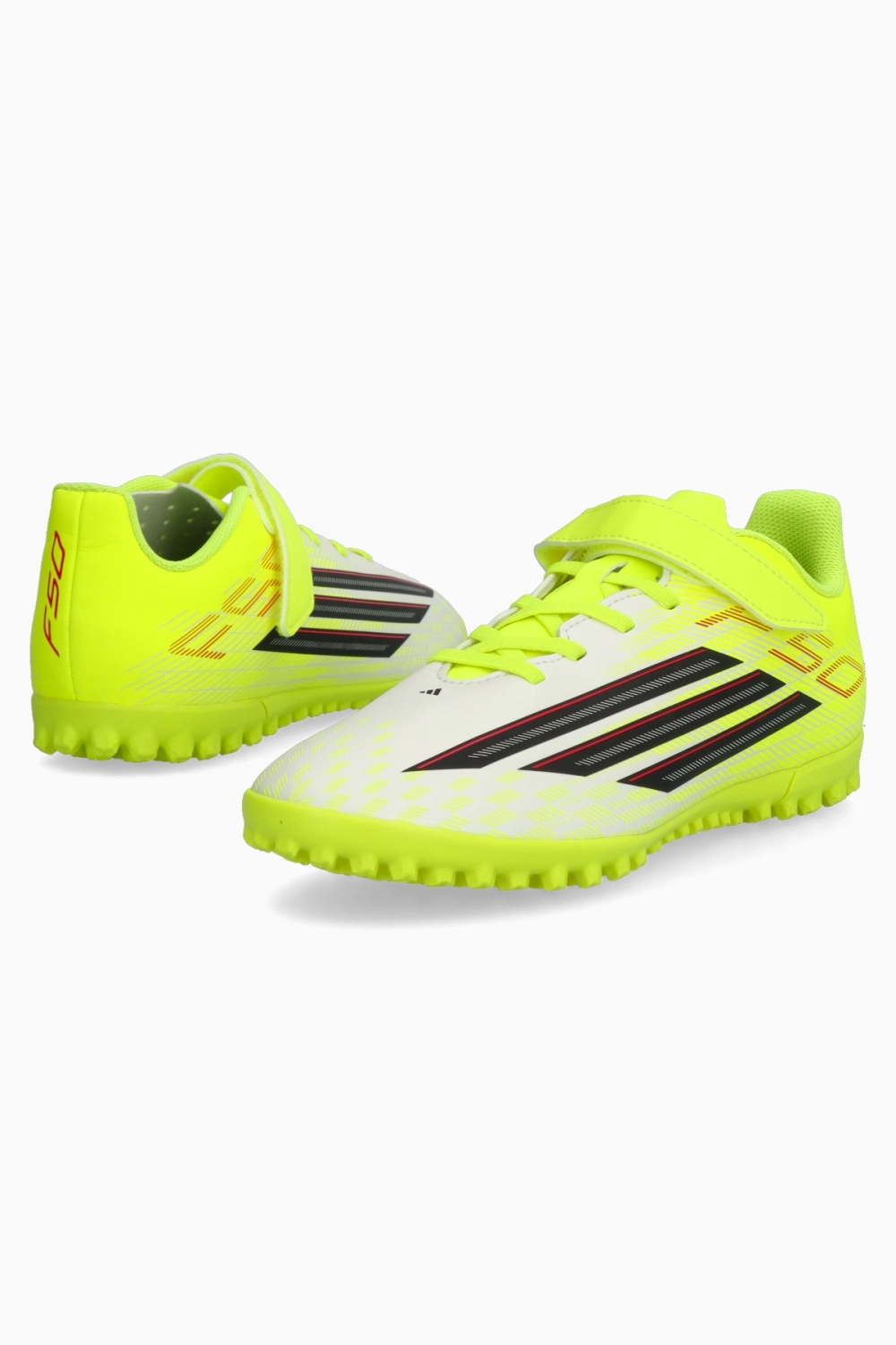 Сороконожки adidas F50 Club Hook-and-Loop TF Junior - желтый