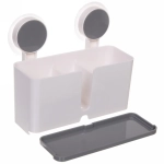 Полка для ванны с липким слоем 21х8х19см