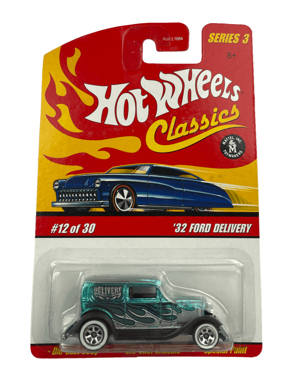 Hot Wheels Classics Series 3: '32 Ford Delivery (Sea Wave) (#12 of 30) (2007)