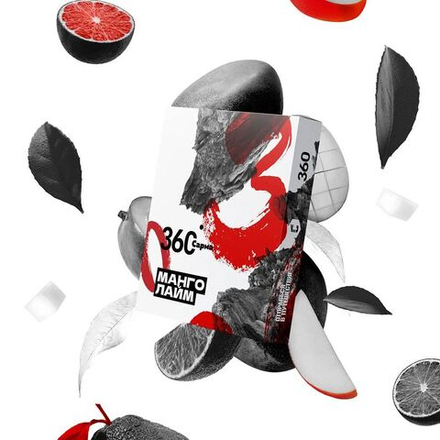 Сарма 360 Крепкая Манго лайм 200г