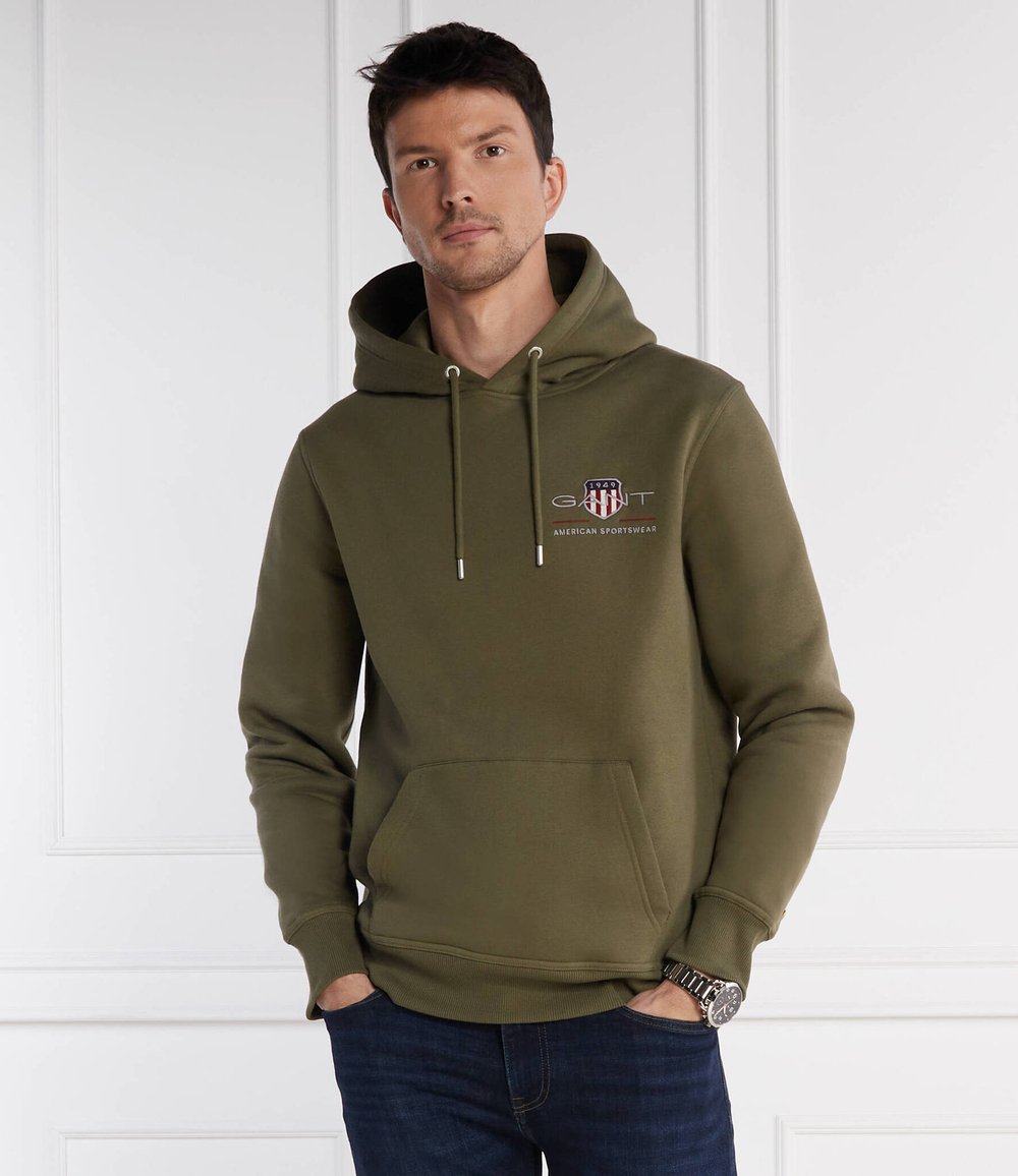 Худи REG MEDIUM ARCHIVE SHIELD Gant - хаки(2047084)