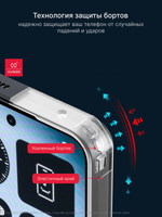 Чехол на Nothing Phone (3) противоударный с усиленными углами XUNDD