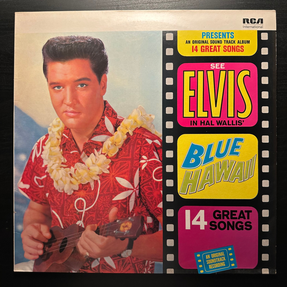 Elvis Presley - Blue Hawaii (Англия 1981г.)