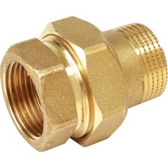 Фитинг прямой Giacomini с отводом, ВР, плоск. соединение 1 1/2, R18SPY007