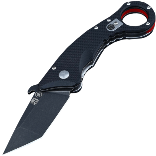 Складной нож -танто керамбит Spartan Blades RONIN SHOTO SB/SF9BK c клинком из стали CTS-XHP, рукоять G10