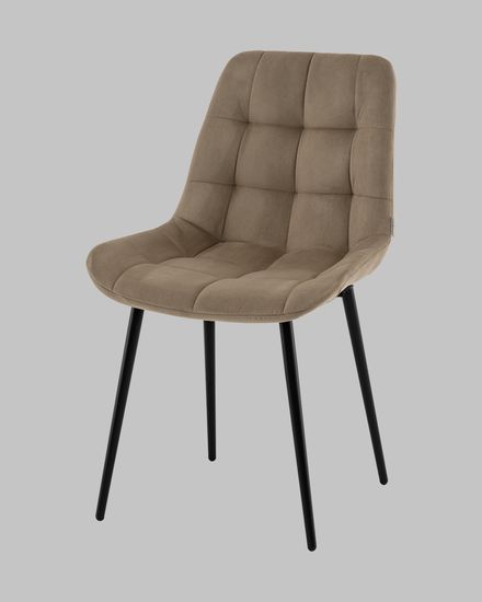 Стул Флекс N велюр капучино