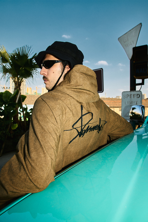 Куртка-ветровка DONSMOKE "Graffiti Tag" Hooded Windbreaker