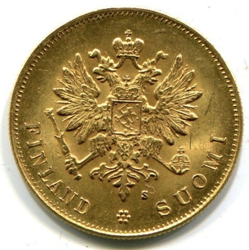 10 марок 1882 года. Золото