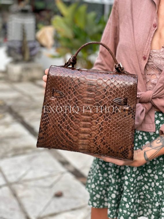 Сумка из кожи питона BG-473