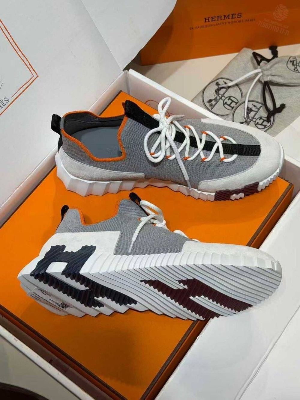 Кроссовки Hermes Slip-on Lift