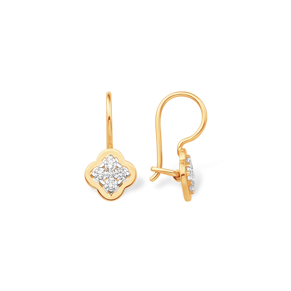 Серьги из золота 585 пробы