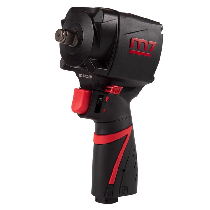MIGHTY SEVEN (NC-4670Q) Гайковерт пневматический ударный 1/2", 884 Нм, укороченный