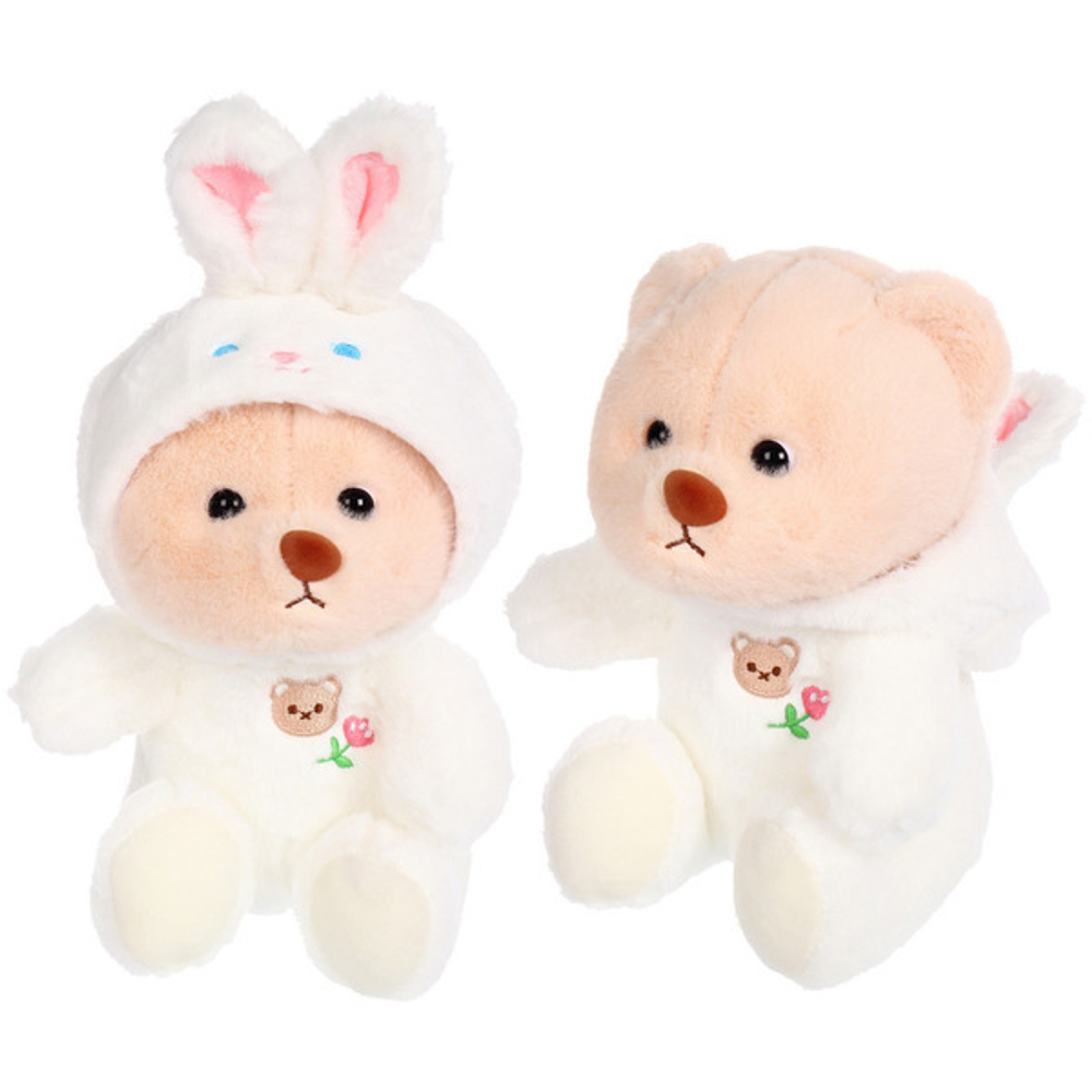 Мягкая игрушка «Мишка» с капюшоном, 30 см