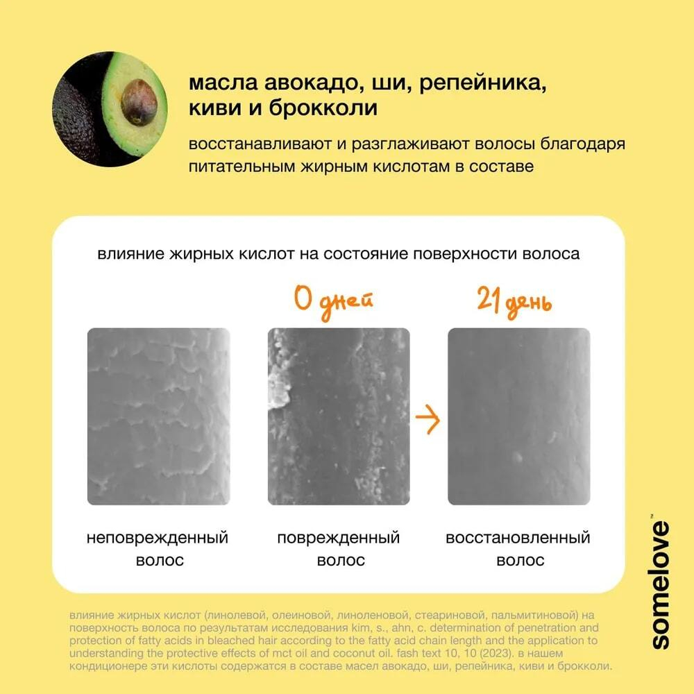 Somelove Детский кондиционер для укрепления волос с ароматом цитрусовых 250 мл