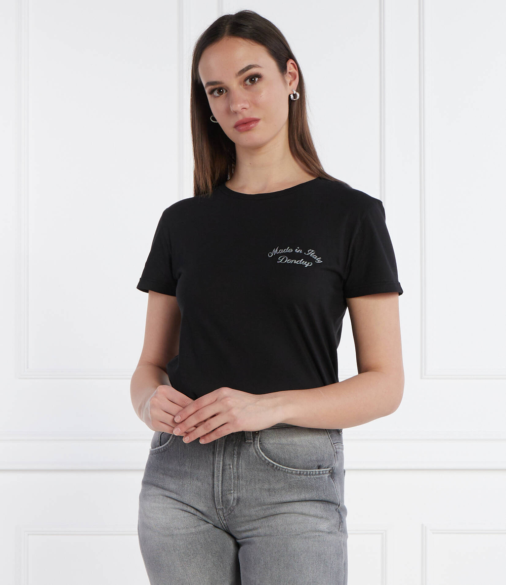 Футболка DONDUP - made in Italy - черный(DS007 JF0342D HP1)
