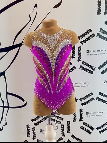 Leotard for rhythmic gymnastics