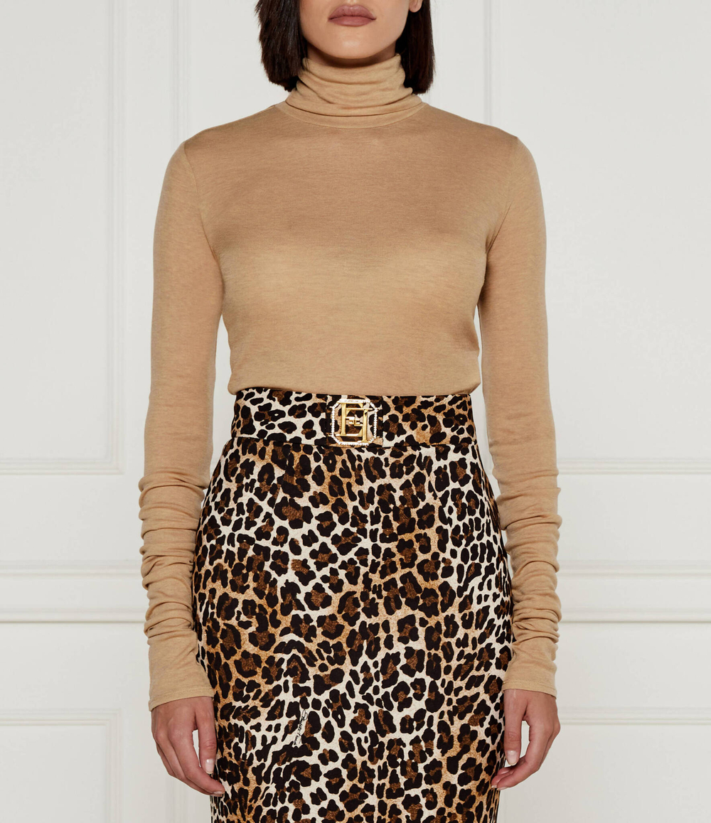 Блузка Elisabetta Franchi - бежевый(MA94B46E2)