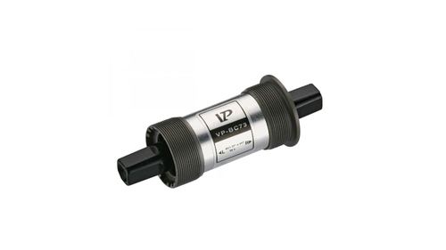 Каретка VP, алюминиевая, стакан 68мм, квадрат 118мм х1,37"х24, серебристая