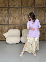 Футболка лаванда