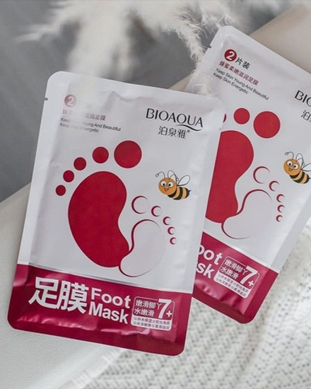 Медовая маска-носочки для ног